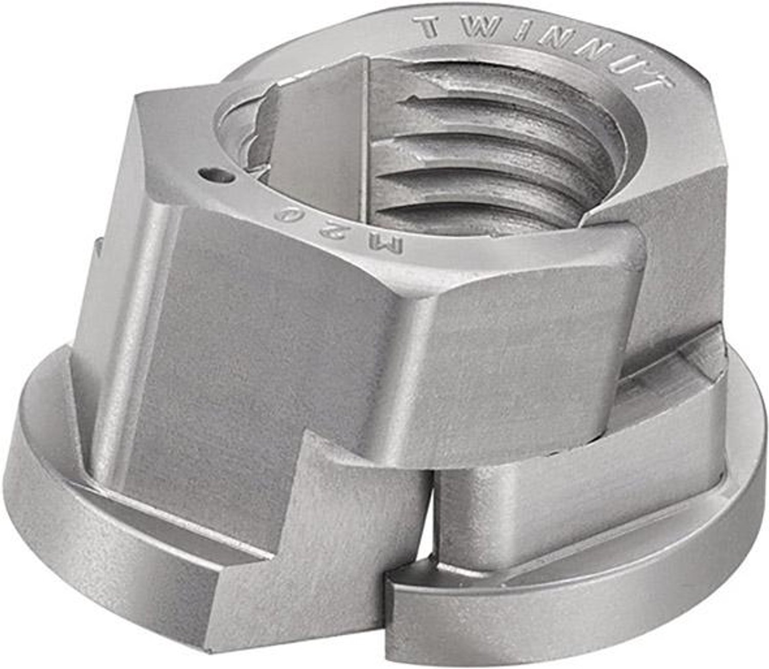 TWINNUT-moer met kraag 6333S-M10 AMF