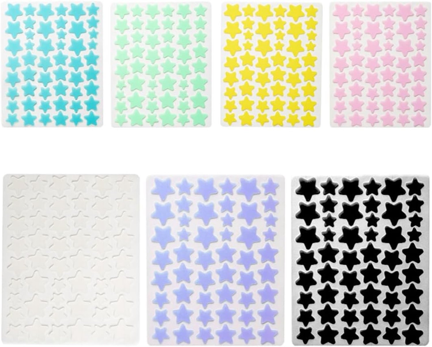 357 Stuks Pimple Patches voor Acne, Onzichtbare en Waterdichte Pleisters met Tea Tree Olie en Salicylzuur voor Snelle Verlichting van Puistjes en Acneproblemen