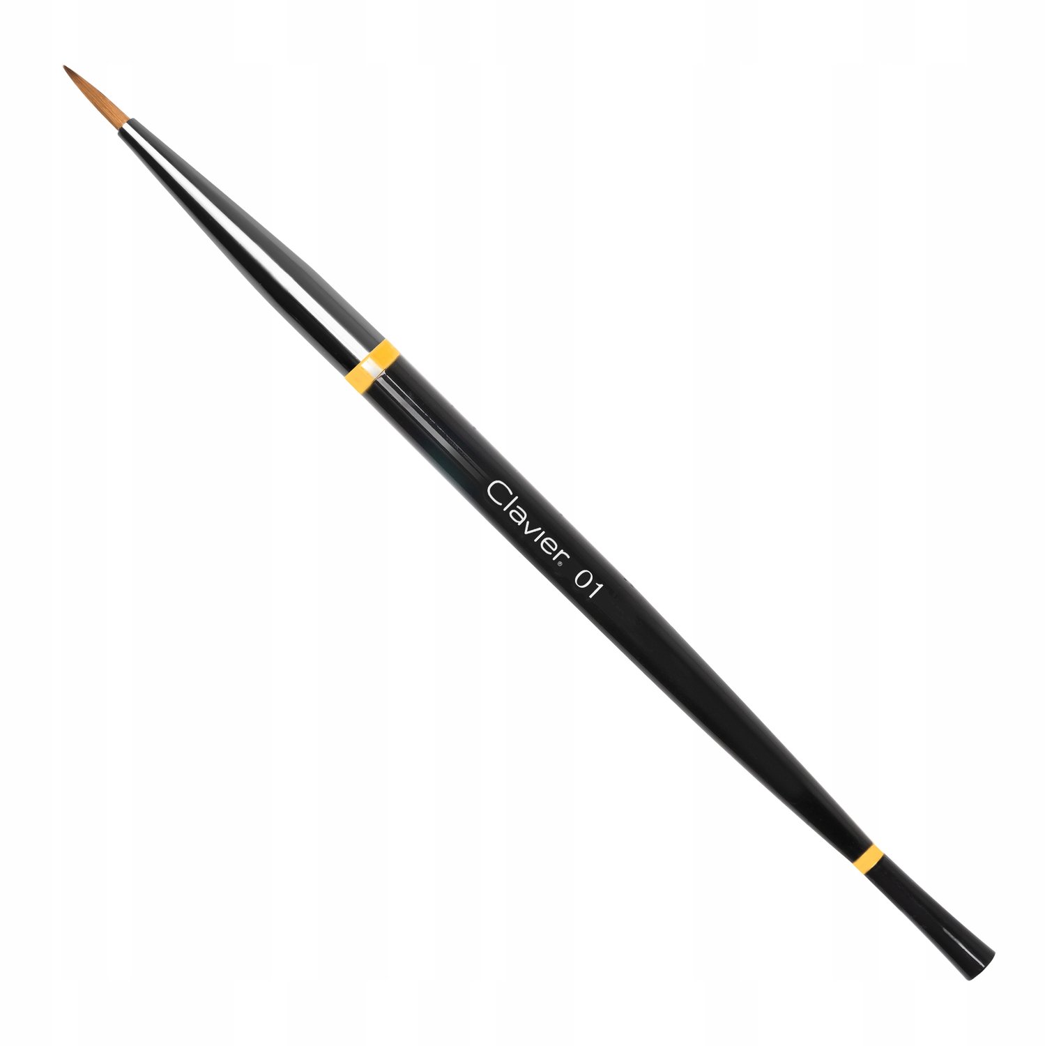 Penseel voor Aquarel Decoraties One Stroke - Zwart - Maat 01