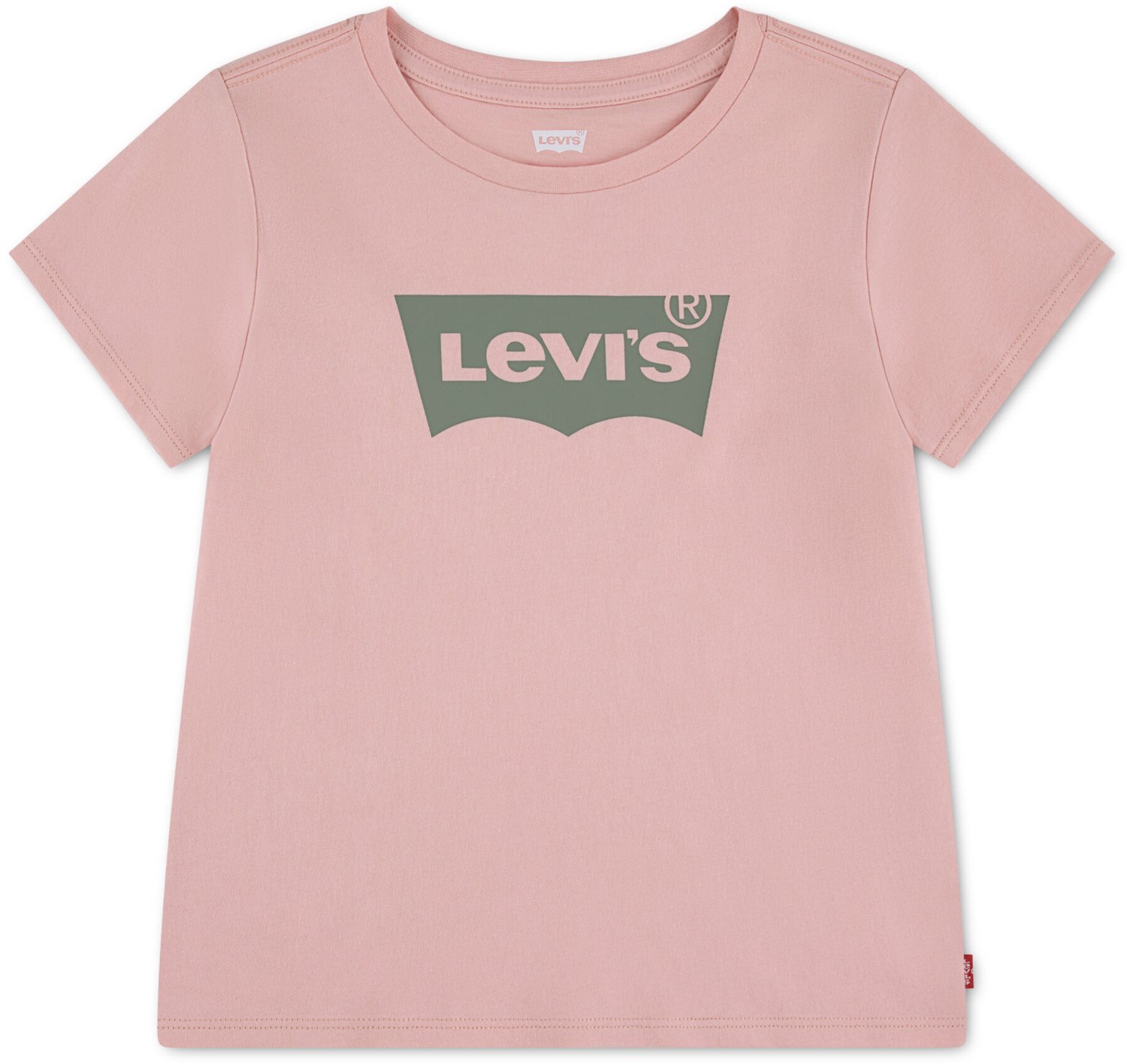 Levi´s ® Kids Batwing T-shirt Met Korte Mouwen Roze 6 Years Meisje