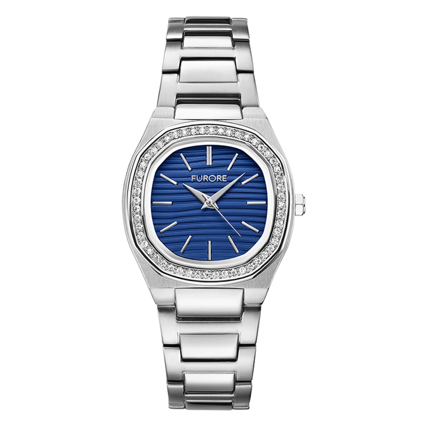 Furore - Dames Horloge Quadrante - Zilver