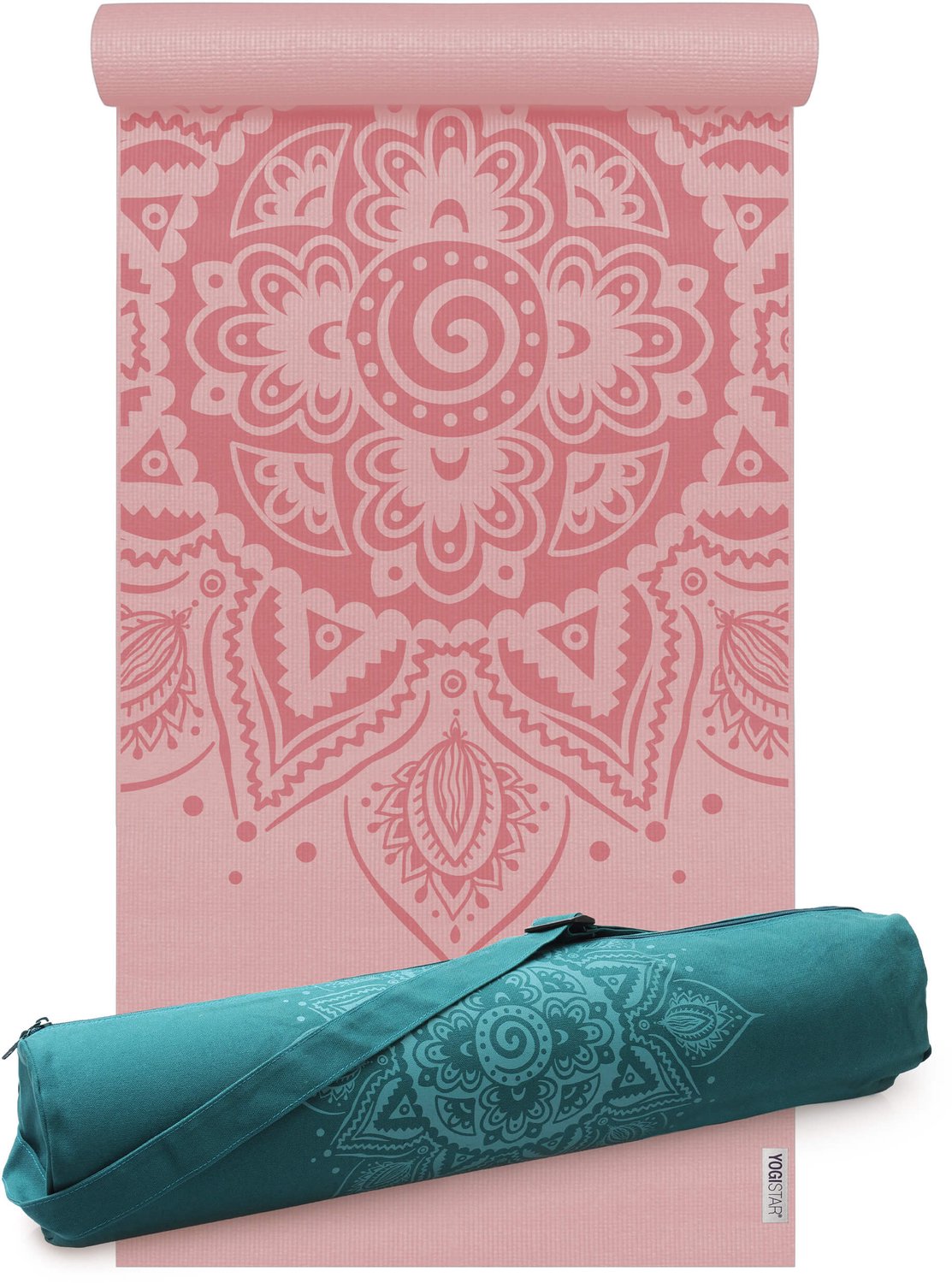 Yoga-Set Starter Edition - spiral mandala (Yogamatte + Yogatasche)