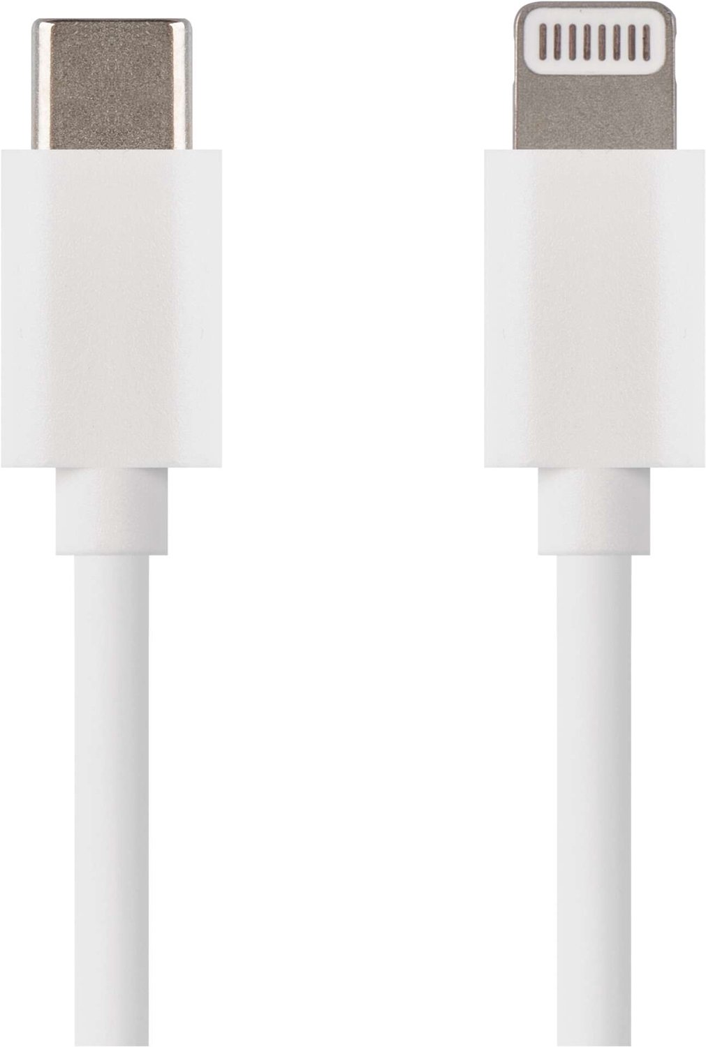 EMOS USB-C 2.0 / Lightning MFi-oplaad- en datakabel, 1 m, wit, SM7015W