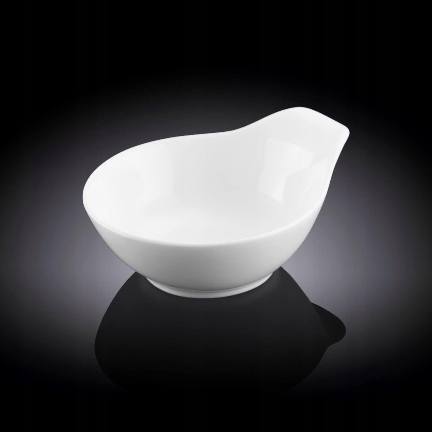 Wilmax Schaal 190 ml 12.5 cm van Porselein, Wit WL-992364/A