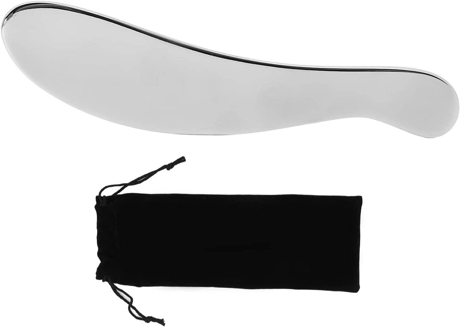 Gua Sha Tools - multifunctionele guasha schraapmassage-instrument - roestvrij staal - stimuleert lymfesysteem - m-winkel