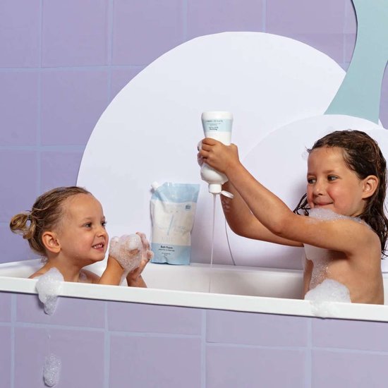 Naïf - Verzorgende Badschuim Fles & Navulverpakking - Baby's & Kinderen - met Natuurlijke Ingrediënten - 2x500ml van Naïf — afbeelding 5