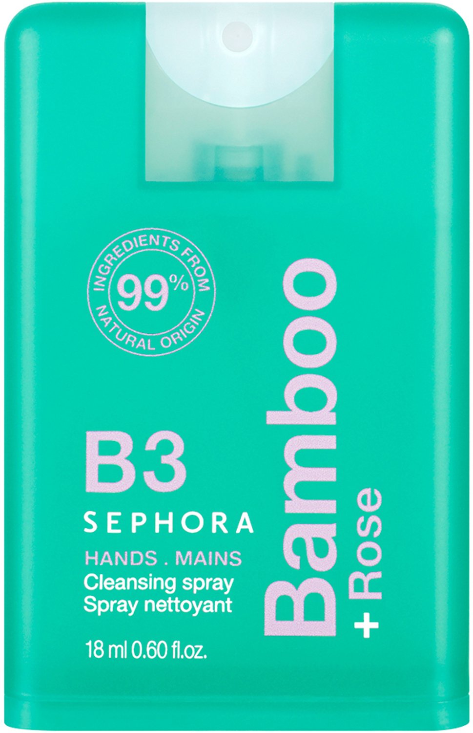 SEPHORA COLLECTION - Hands. Main Cleansing Spray - Reinigende handspray - Bambus + Rose