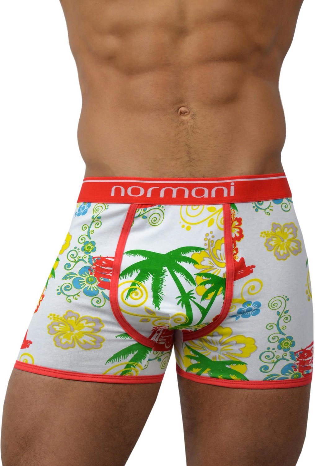 6 stuks retro boxershorts van katoen
