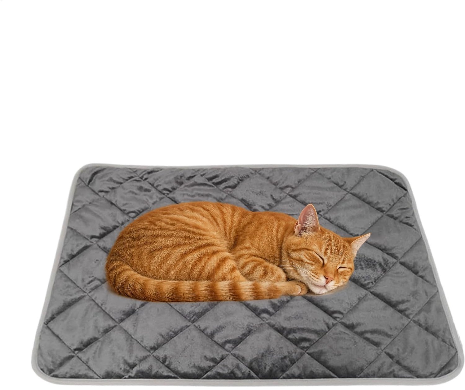 Famanu – Warm en wasbaar kattenmat, zelfverwarmend, met antislipbasis