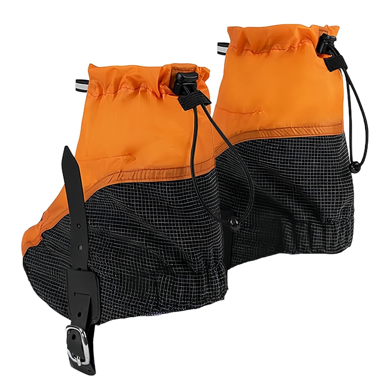 Famanu – Waterdichte beenkappen voor wandelschoenen verstelbaar en scheurvast voor outdoor Oranje