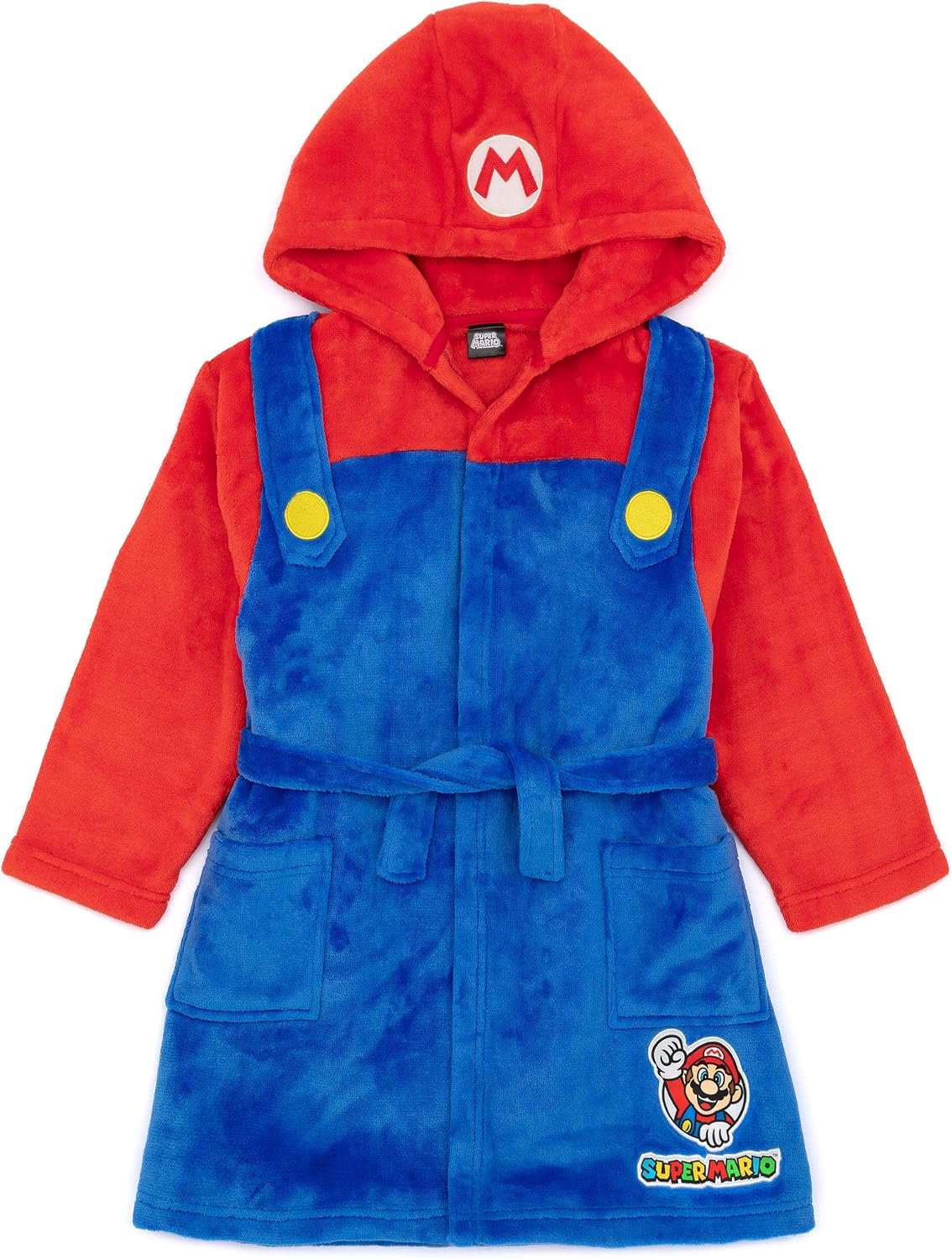 Super Mario Kinder Badjas Jongens Meisjes PJS Speelgoed Verkleedkostuum
