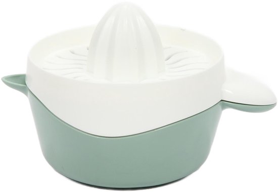 EH Excellent Houseware - Citruspers met een container met tuit, 17 x 12,5 x 10,5 cm - lichtgroen van EH Excellent Houseware — afbeelding 2