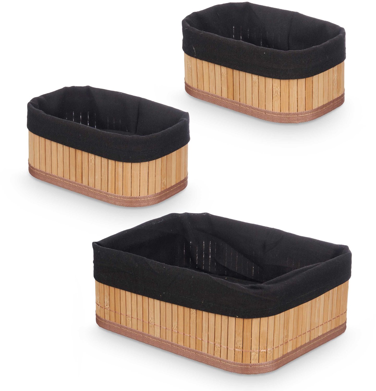 Kipit - Bamboe badkamer manden VIVID, 3 stuks