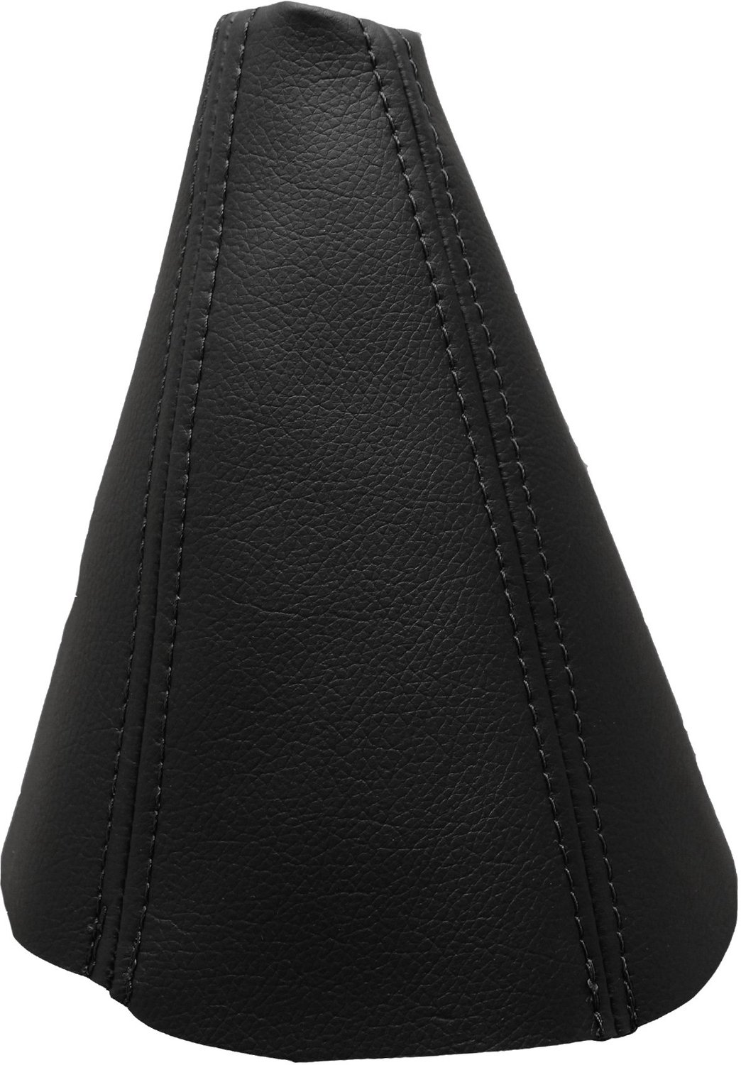 Schakelmanchet - 100% leer - zwart - luxe uitstraling voor MERCEDES CLASSE E W211 (2002-2009) - ServiceTopper