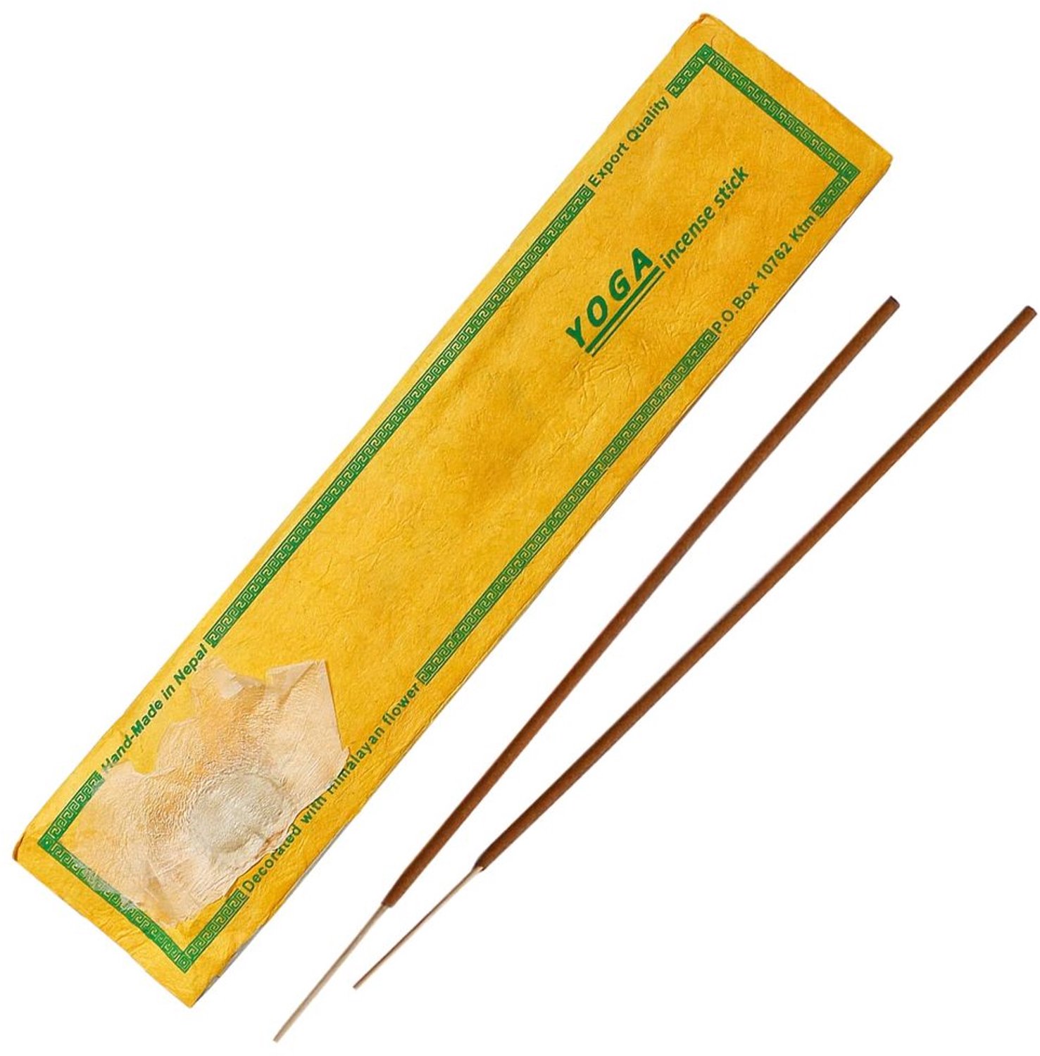 Premium Yoga Wierookstokjes, 100% Natuurlijk en Biologisch, 15 Stuks