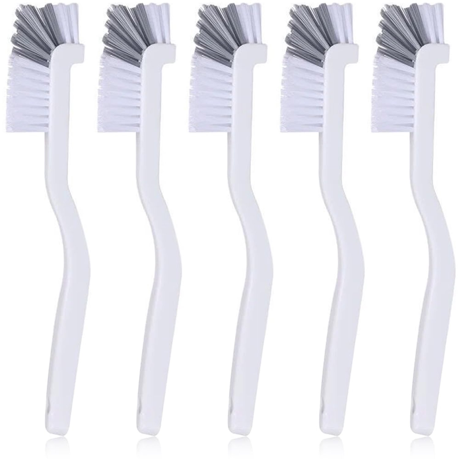 Set van 5 Curved Cleaning Brushes voor Multifunctioneel Gebruik