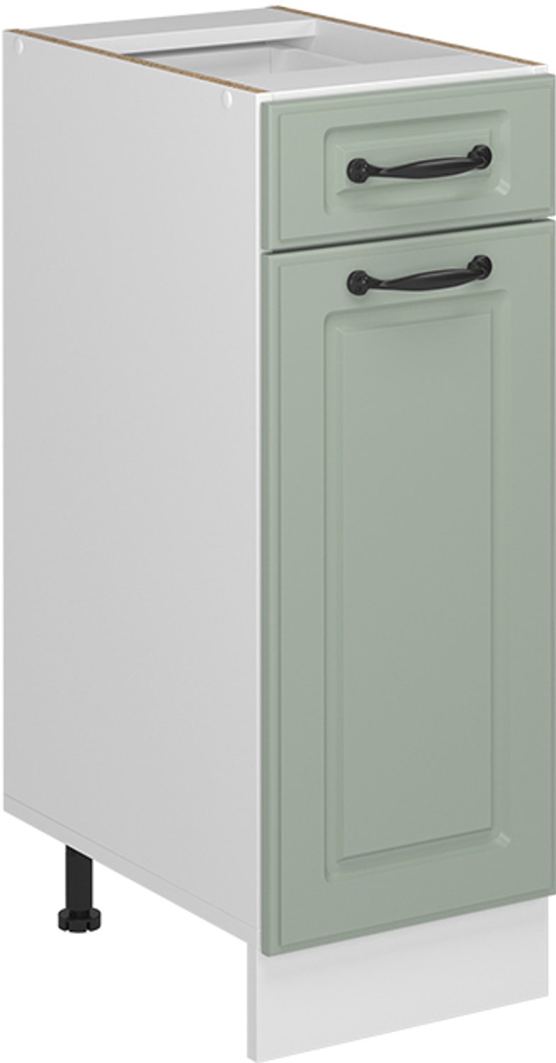 Vicco Keukenonderkast R-Line, Mint landelijk/Wit, 30 cm zonder werkblad