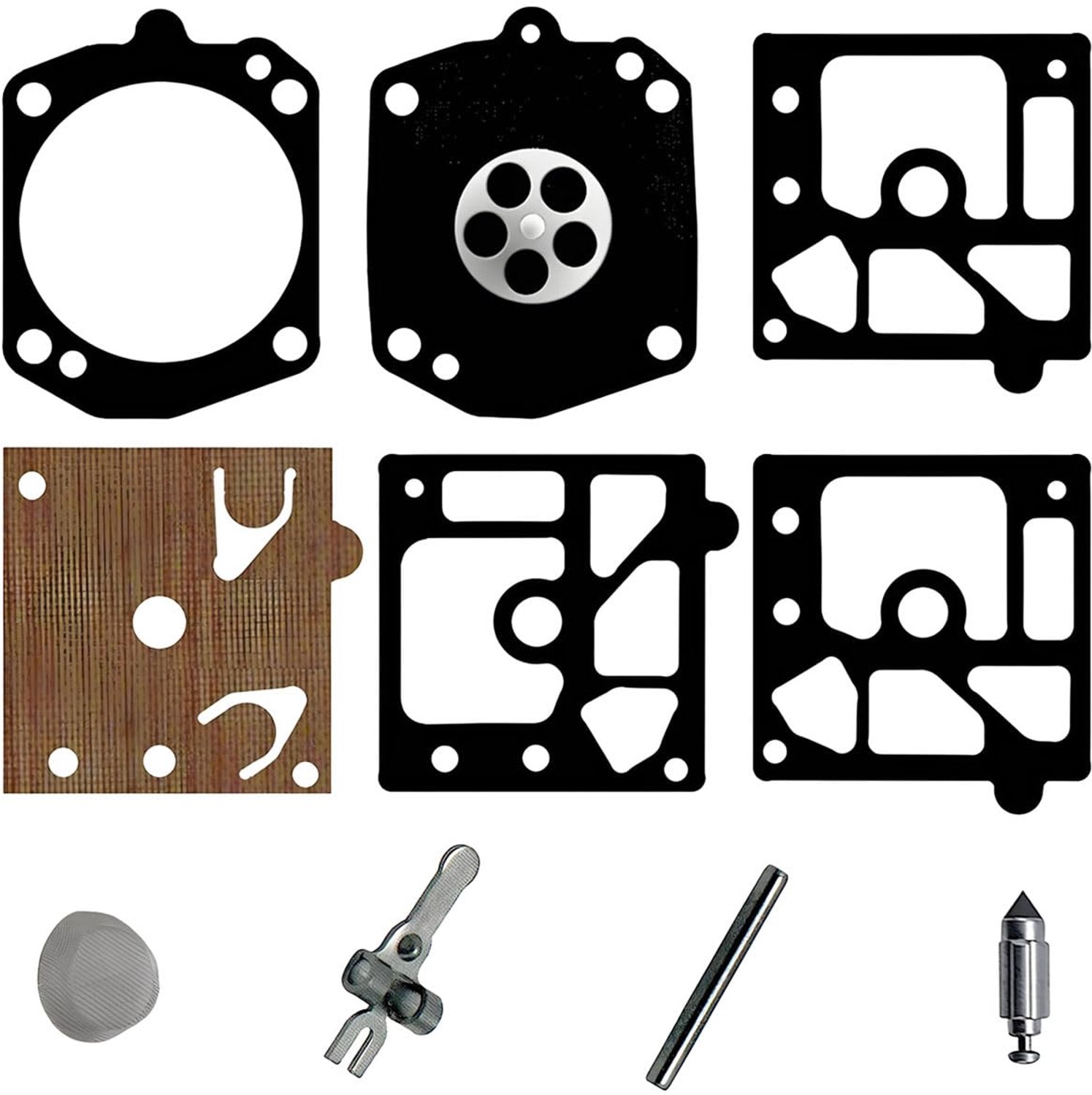 Carburetor Reparatiekit voor Tuinmachines en Bladblazers