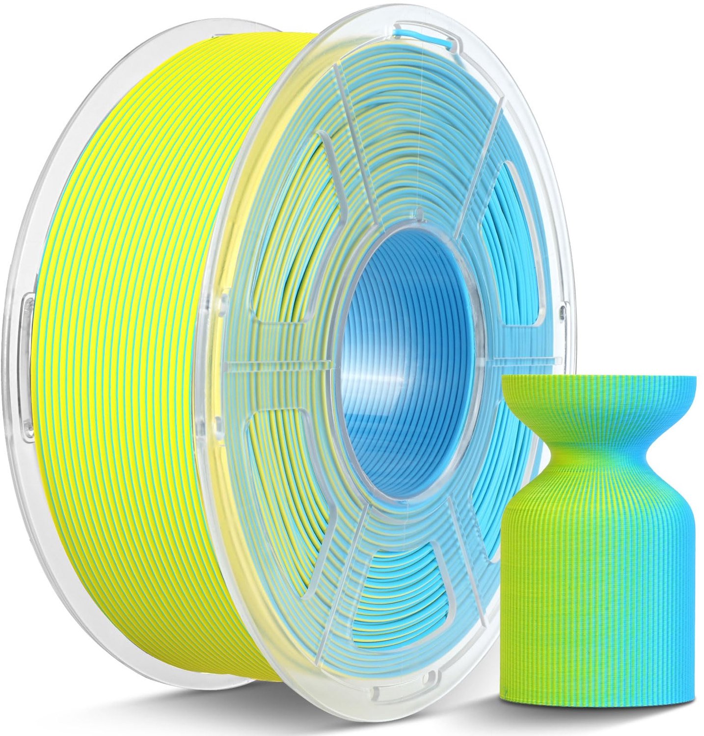 Dual Color Matte PLA Filament voor 3D Printers 1.8mm