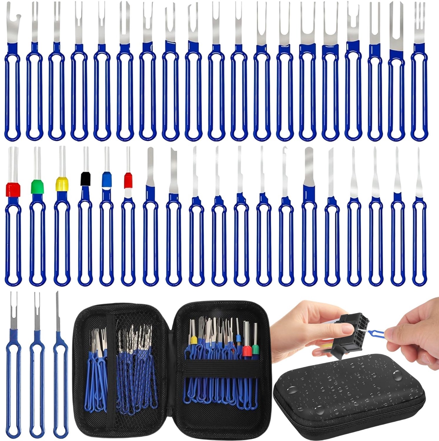 41 Stuks Pin Extractor Tool Set voor Elektrische Aansluitingen