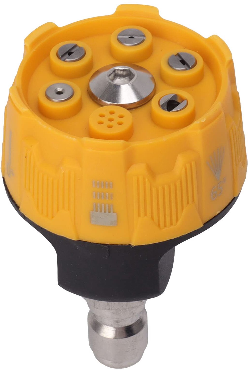 Hogedrukreiniger 6-in-1 Multifunctioneel - Verstelbare Sproeikop - 3000 PSI - Roestvrij Staal - Snelkoppeling - Lichtgewicht Design