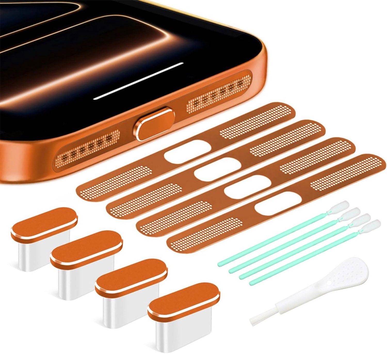 USB C Stofbeschermingspluggen, 4 Stuks voor Telefoon