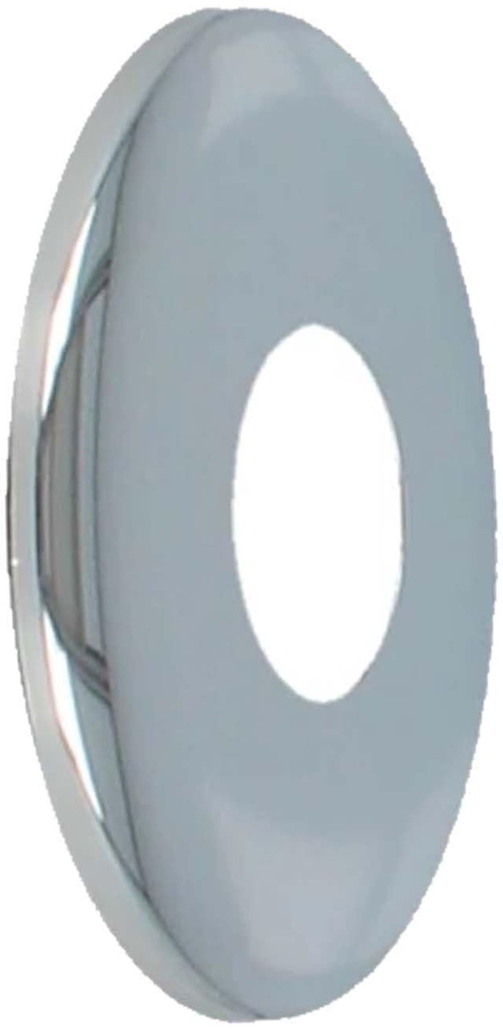 Design Kraanrozet - Chroom Messing Ø 22 mm x Ø 65 mm x Hoogte 5 mm