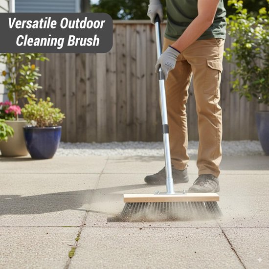 Heavy Duty Draadborstel voor Buiten met Metaal Handvat — afbeelding 5
