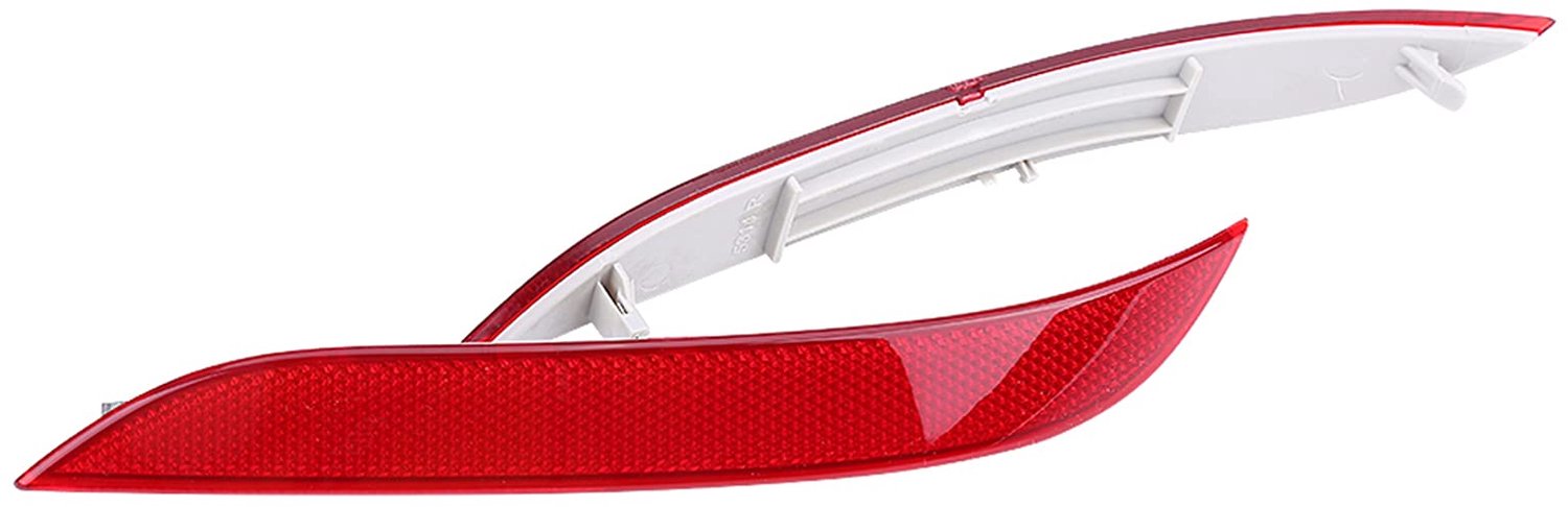achterbumperreflector - vervanging - eenvoudige installatie - rood - 5-serie E60 - duurzaam ABS - modellen van 2003 tot 2007
