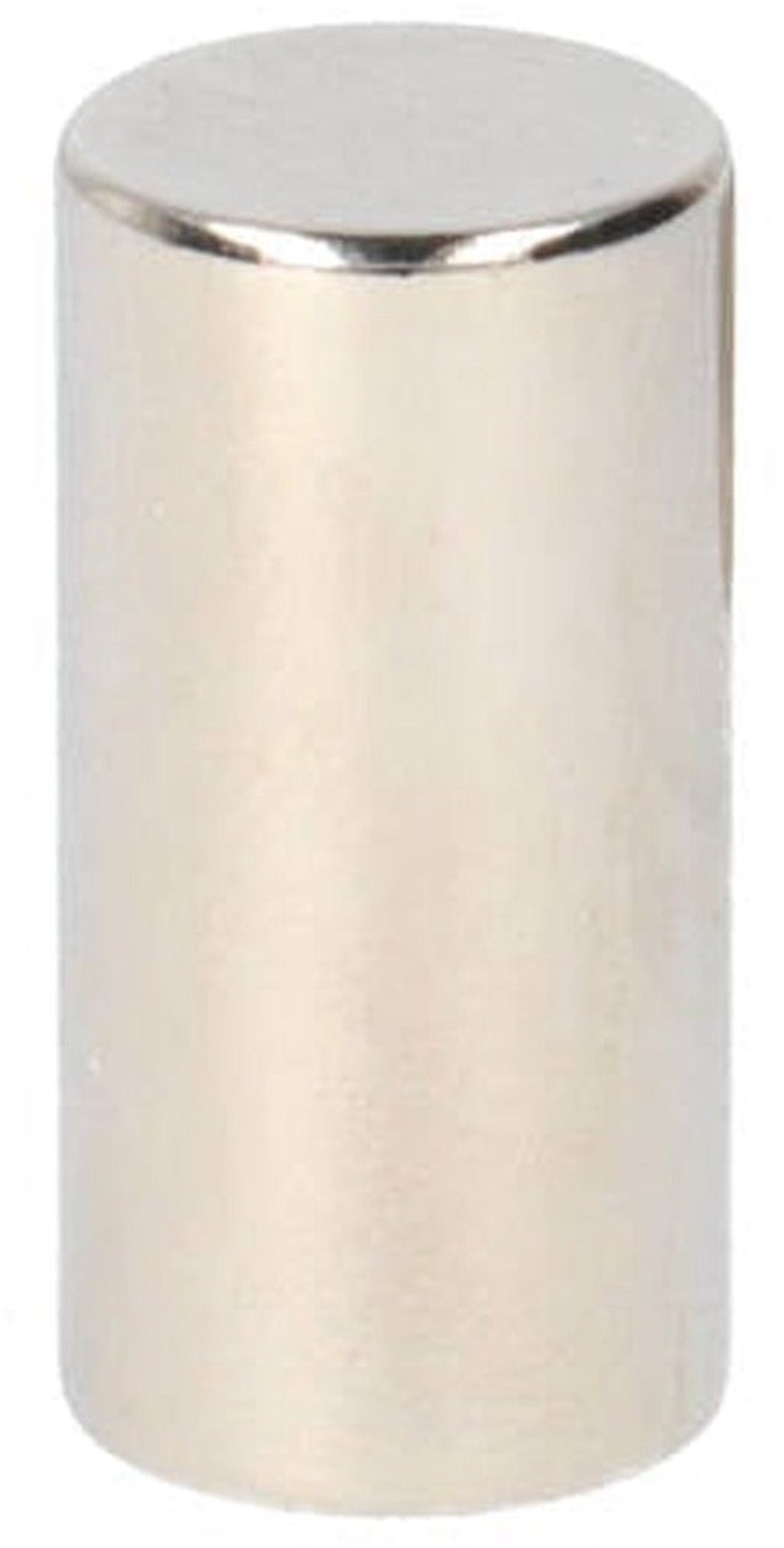 Neodymium Staafmagneet Ø10 x 20 mm N45 NiCuNi – 5 stuks