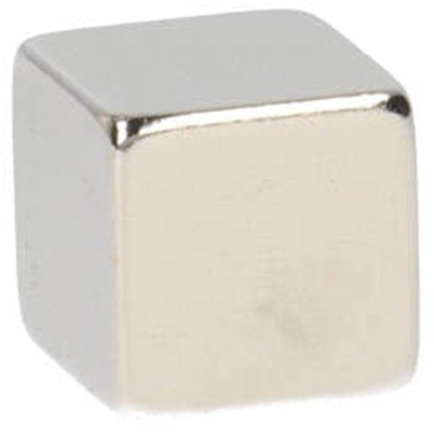 Neodymium Kubusmagneet 10 x 10 x 10 mm N45 NiCuNi – 6 stuks