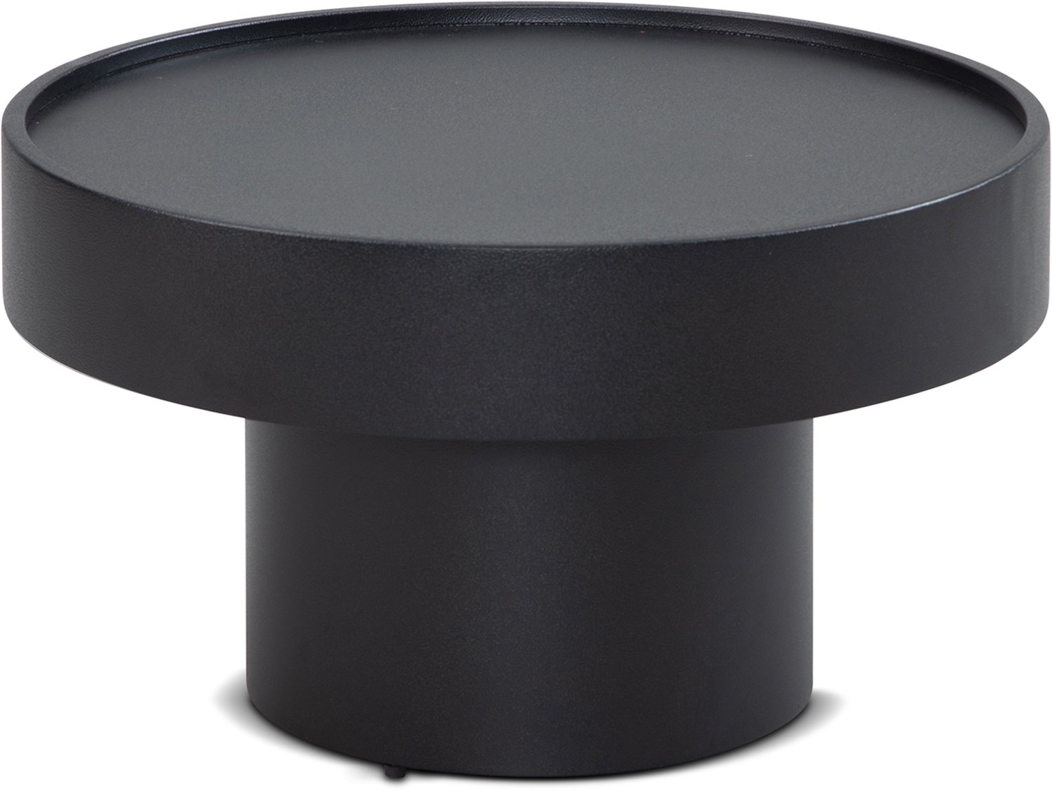Cosmo Casa Salontafel - IJzer - Zwart - 60 x 60 x 36 cm
