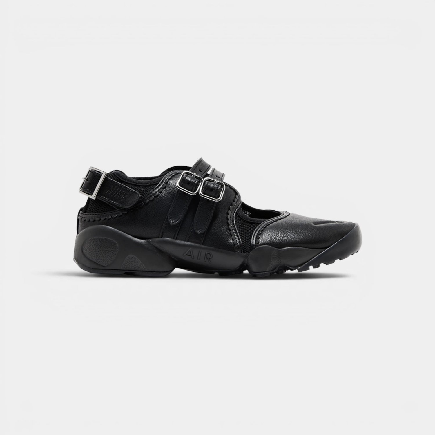 Nike Air Rift Triple Buckle Strap Zwart