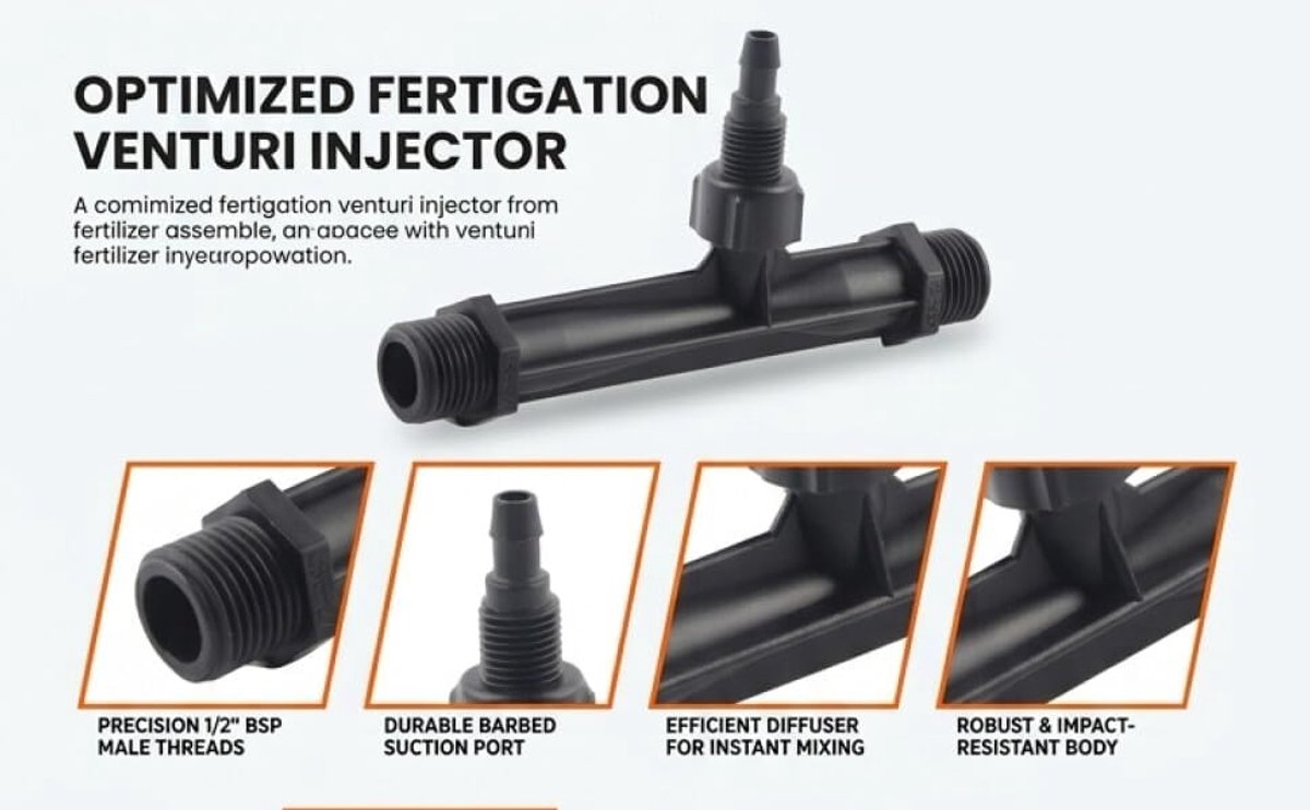 Meststof Injector Tuinmeststofmengmachine voor 1/2" 3/4" 1" BSP Verbindingsstuk, Tuin Irrigatie Apparaat