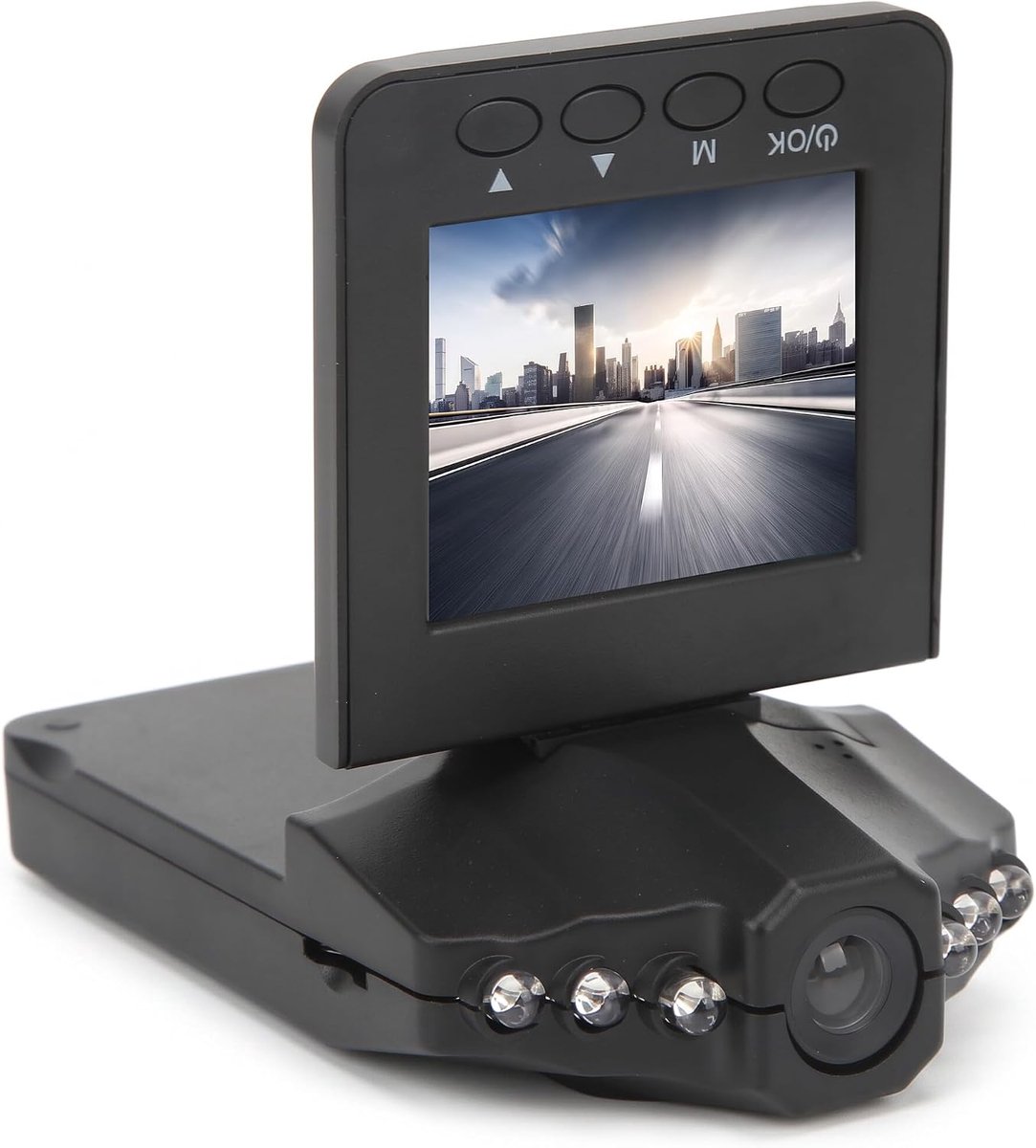 Dash Cam 1080P HD Automotive Recorder Camera, Op Dashboard Camera Video Recorder Dashcam met 2.5" Display, Ondersteuning Nachtzicht, 120° Groothoek en Loop Recording