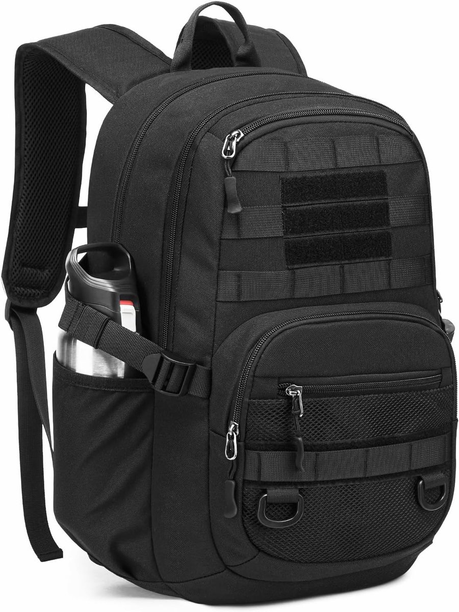 Rugzak voor heren, 25 liter, militaire wandelrugzak