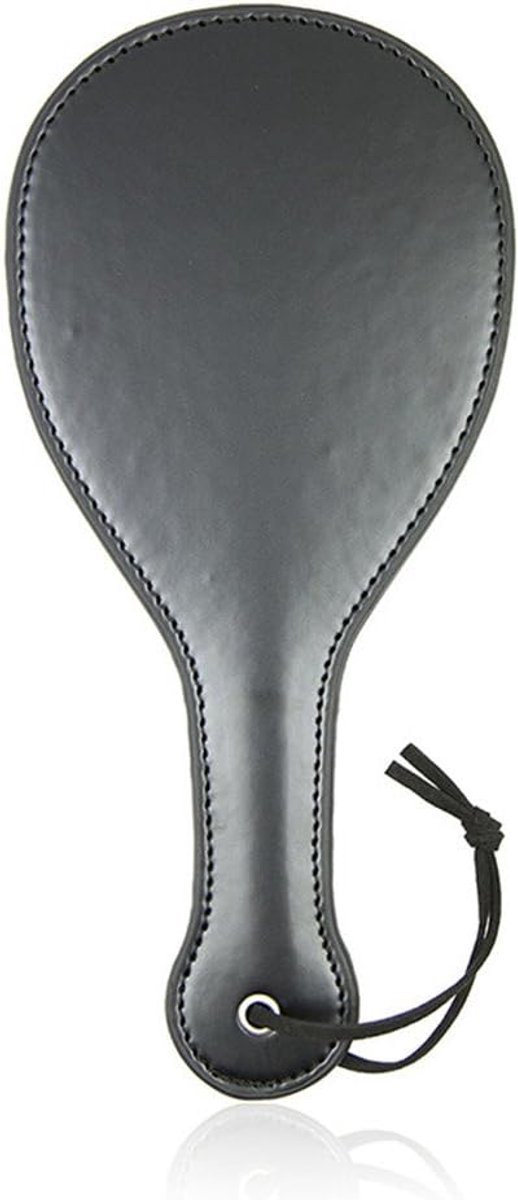 Lederen SM Paddle Fetisch Bondage rollenspellen spanking paddle seksspeelgoed, zwart
