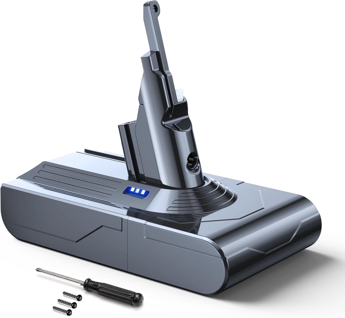 6000mAh Batterij voor Dyson V8 Absolute, Animal, Animal Exclusive, Fluffy, SV10