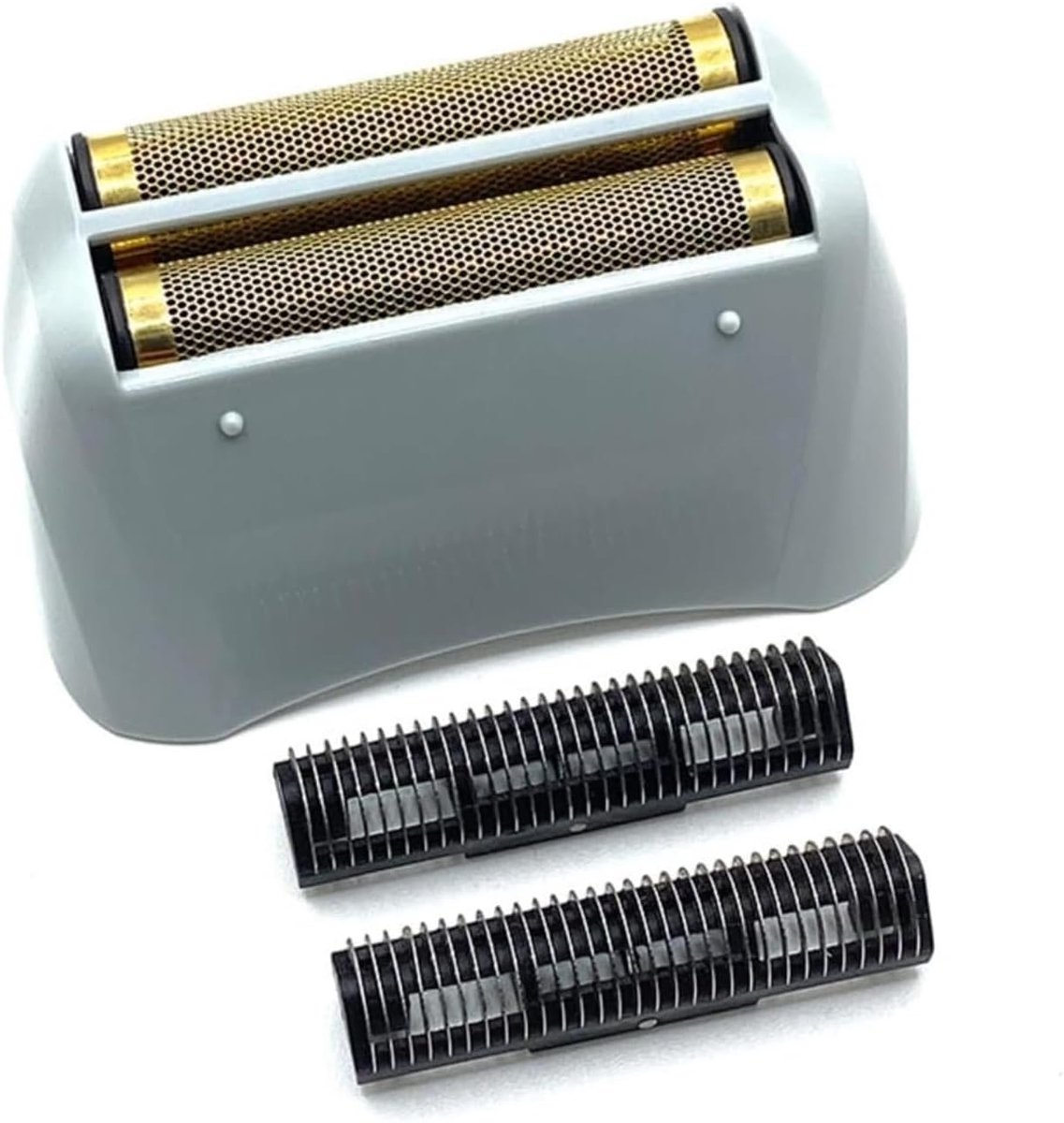 Scheerkop voor Andis model TS-1 TS-2 17150 17200 17235 Pro | Vervanging voor 17155 17160 17280 scheerfolie en snijkant | Hypoallergene goudfolie