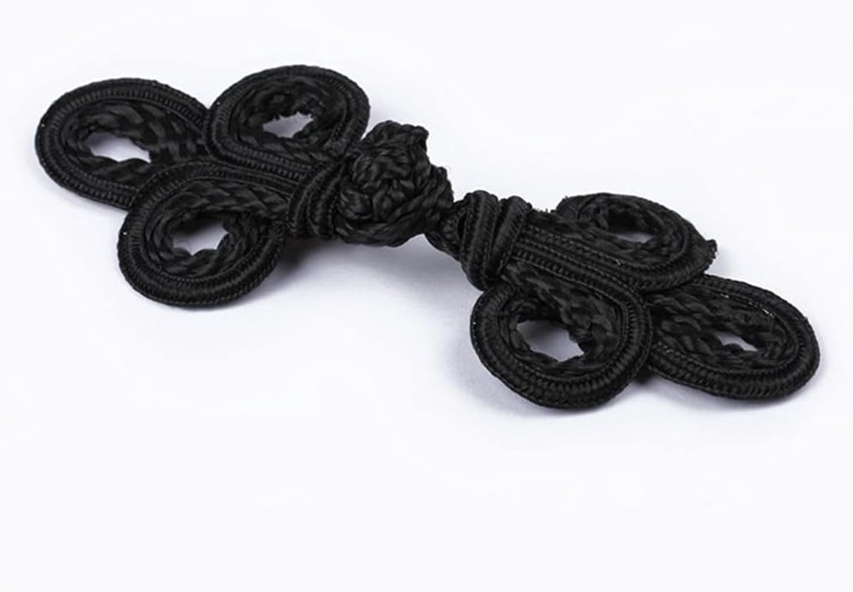 5 paar Chinese knoopsluitingen decoratieve naai knopen voor DIY naaiprojecten en kledingaccessoires