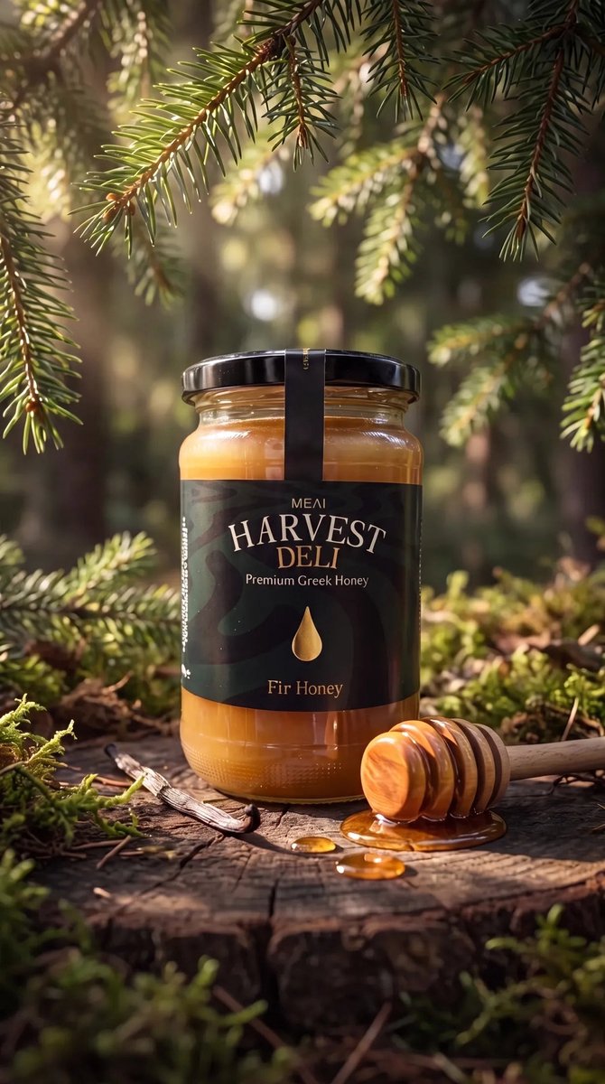 Harvest Deli Sparrenhoning Vanille - 950 g