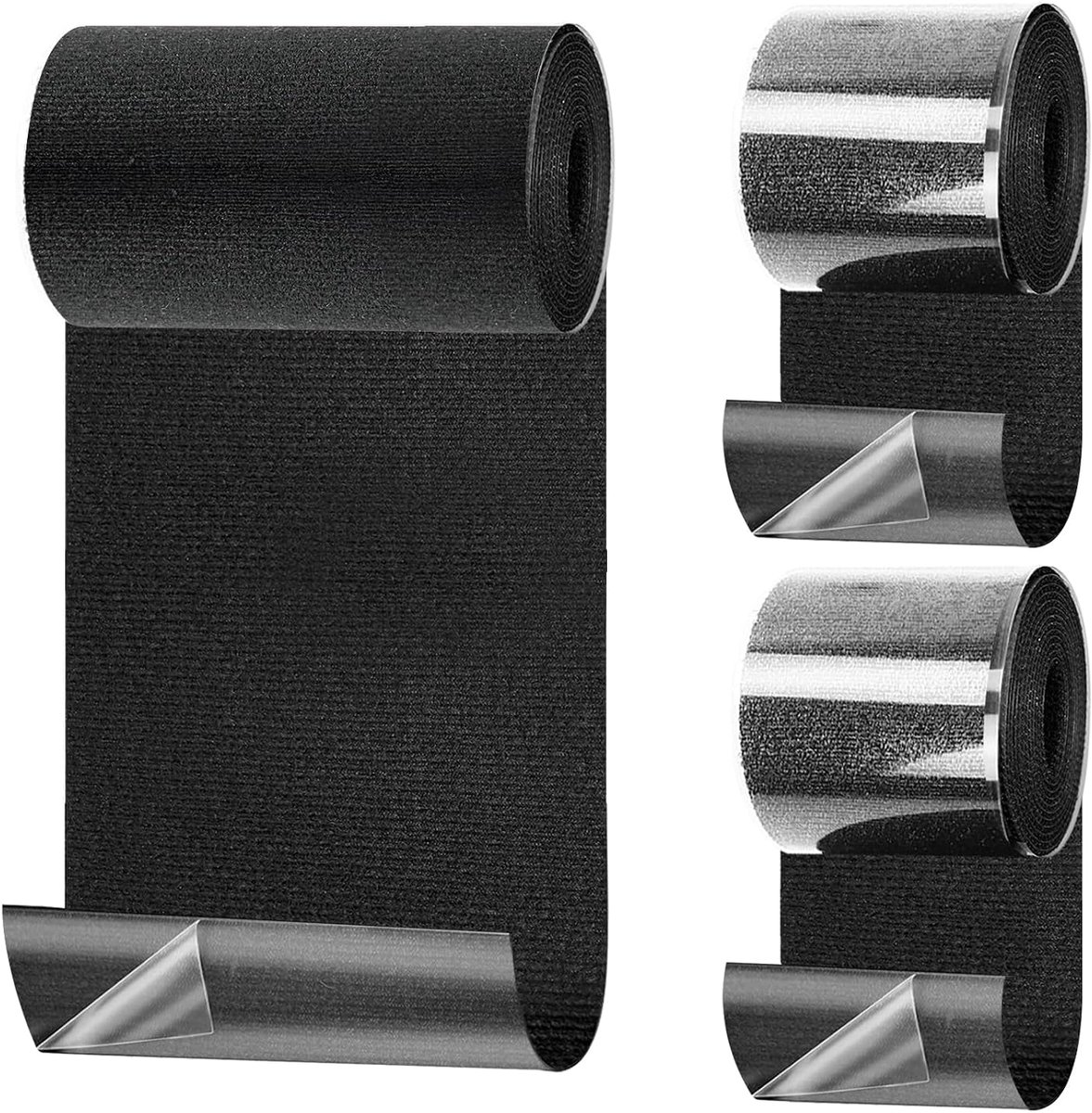 Birllaid Canvas Repair Tape, Pack of 3, 10 cm x 1.6 m and 5 cm x 1.6 m Self-Adhesive Fabric Waterproof Self Adhesive - ShopVlot