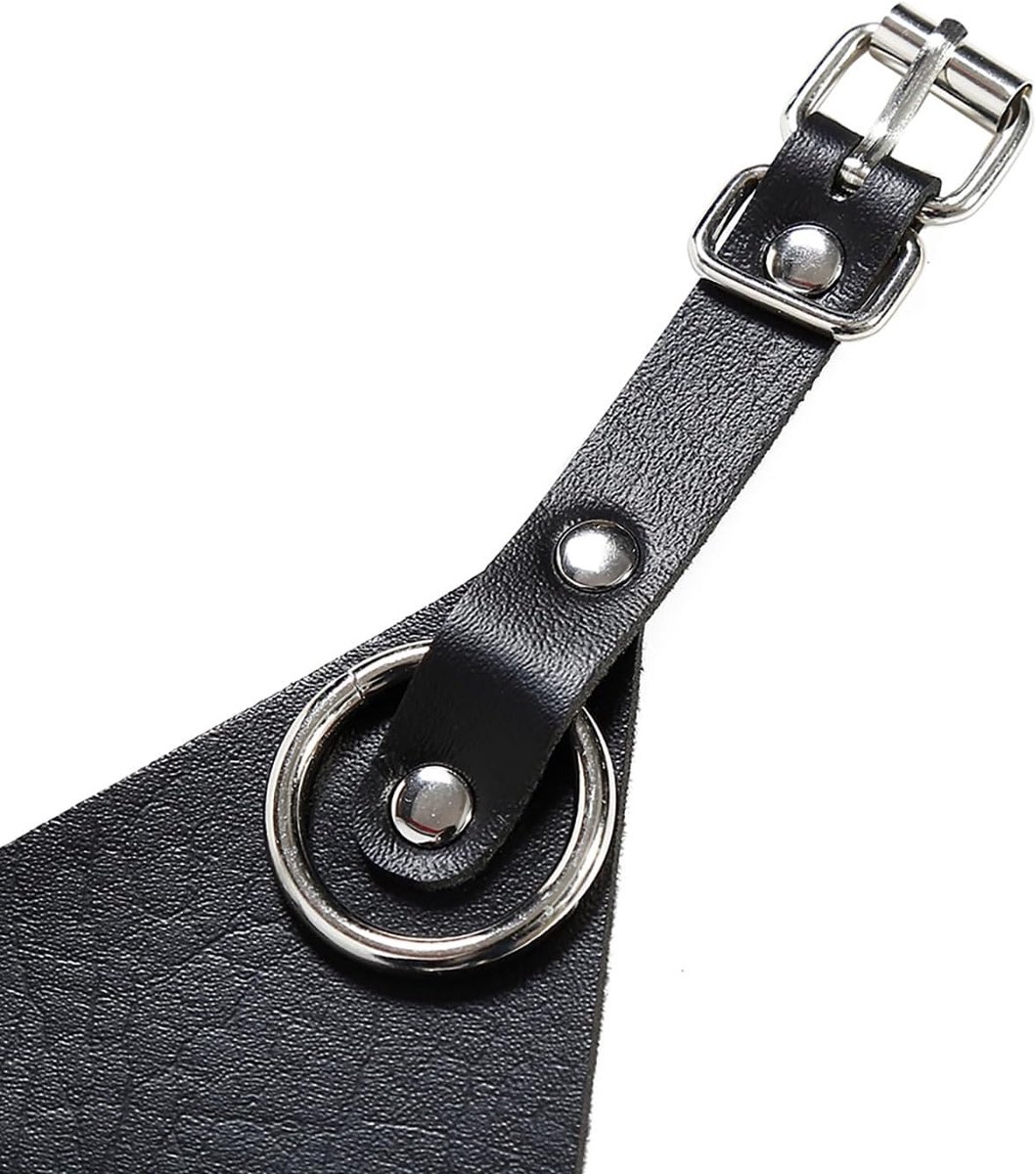Leather BDSM Harness Adjustable Women Punk Body Bondage Corset Gothic Lingerie Belts for Rave Party