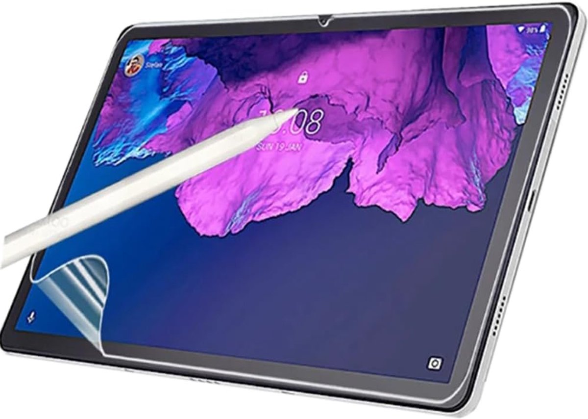 [2 stuks papieren beschermfolie voor Lenovo Idea Tab Pro, mat PET-papier, displaybeschermfolie voor tekenen, schrijven en notities, niet-verblindend, anti-vingerafdruk