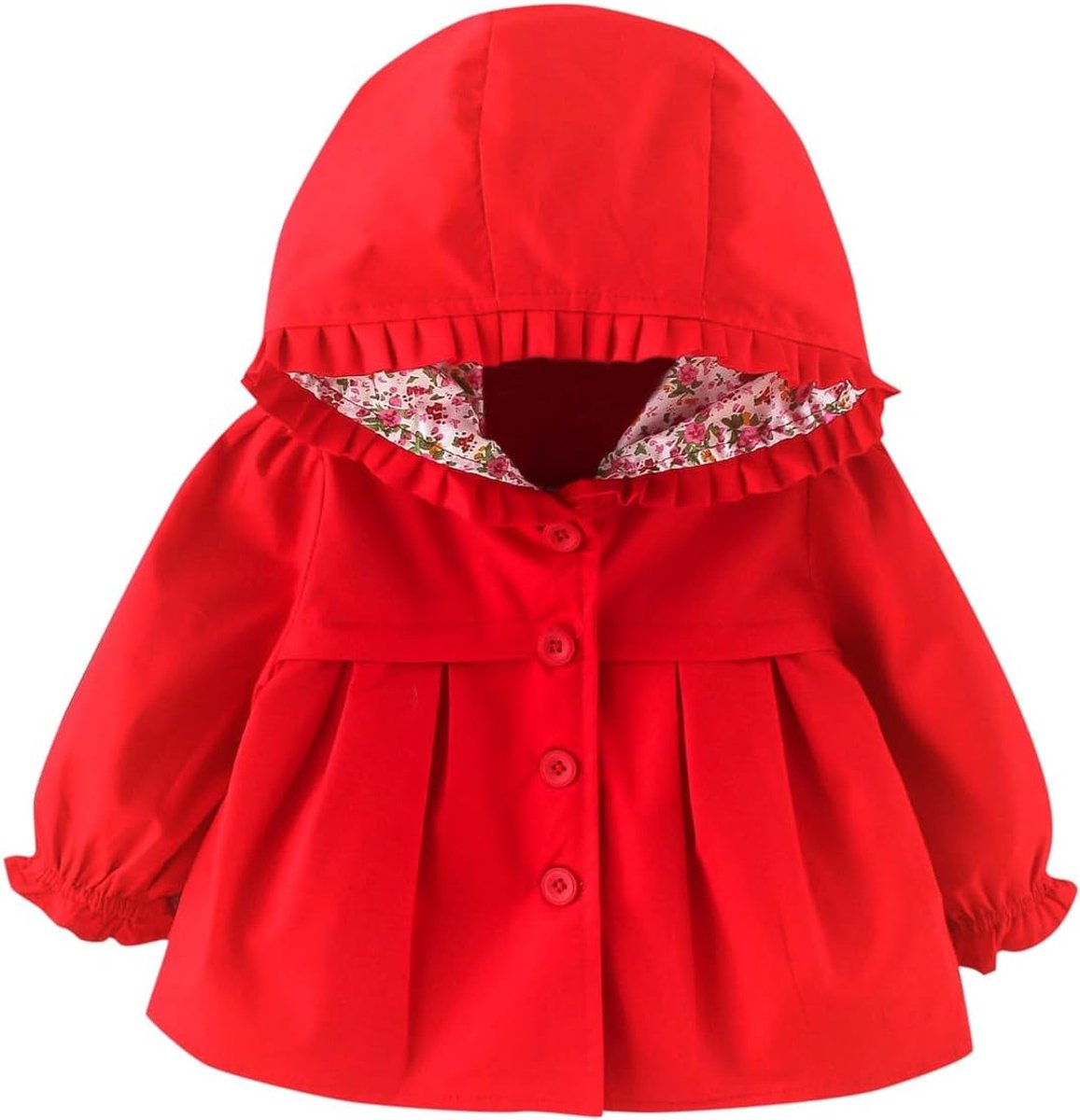 Jas met capuchon voor peuters, lente, windbescherming, jas, ritssluiting, outdoor, overgangskleding, lichtgewicht, ademend, zakken, kinderbovenkleding
