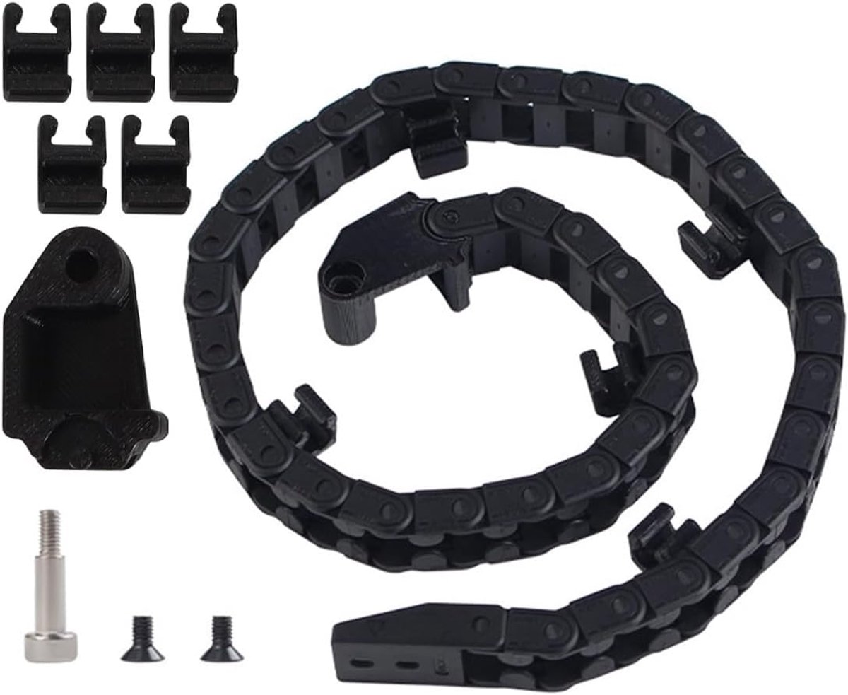 Open Drag Chain Kits, Consolidation Drag Chain for K1 MAX Series 3D Printers (535mm) - ShopVlot