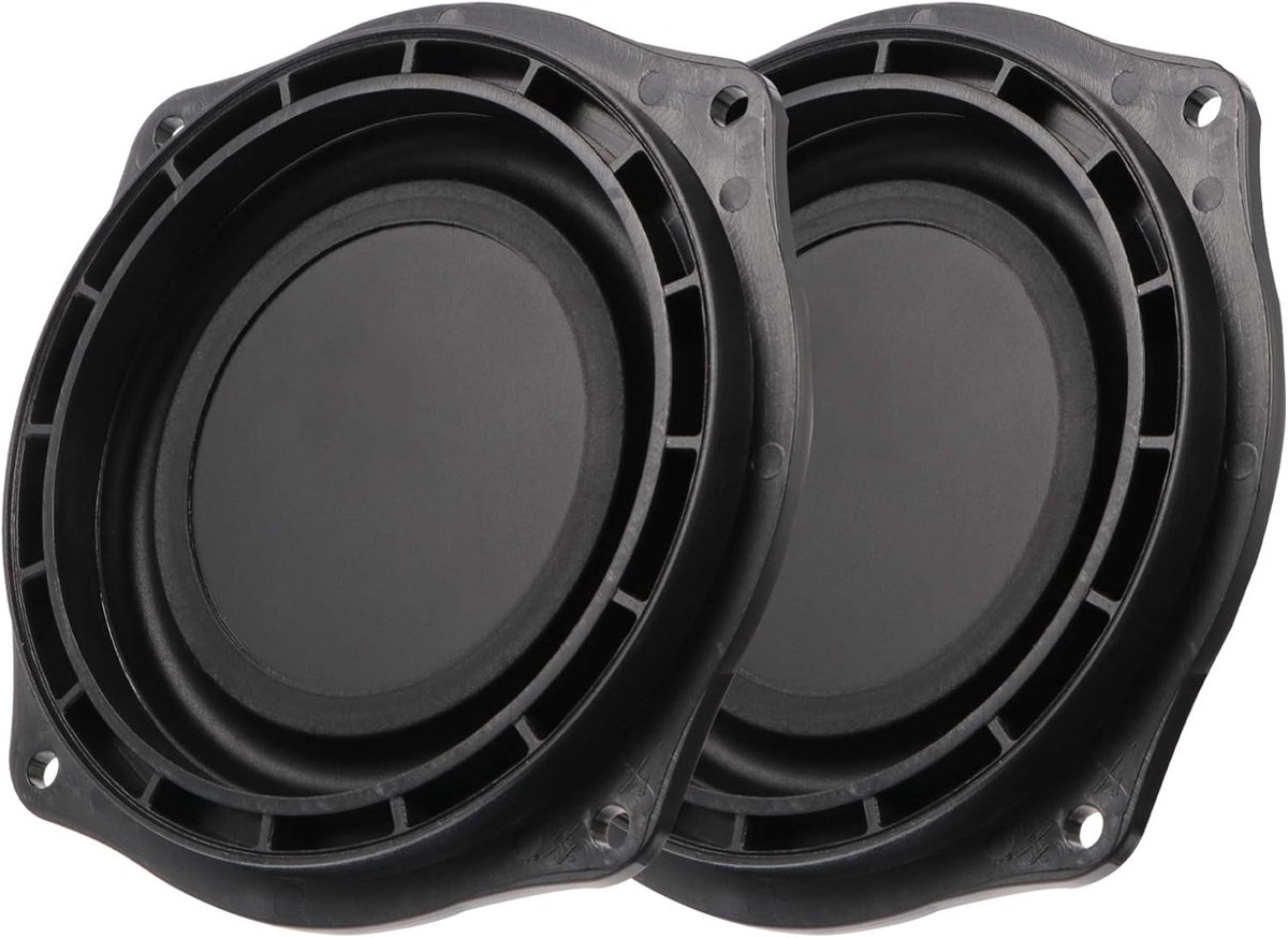 2 stuks 4 inch woofers trilmembraan ijzer rubber luidsprekermembraan passieve membraanplaat vervangingsset