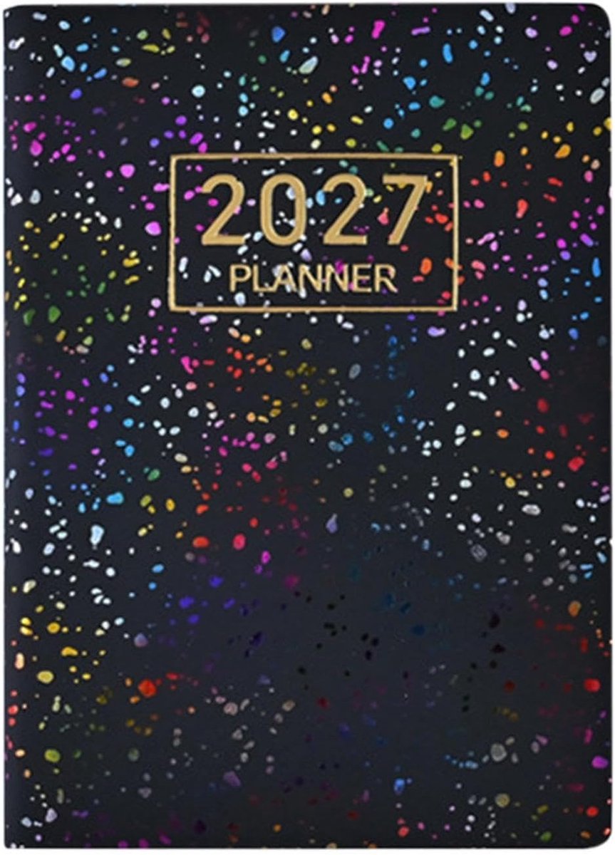 2027 Kalender Planner A7 Pocket Maandelijkse Afspraak Academisch Notebook