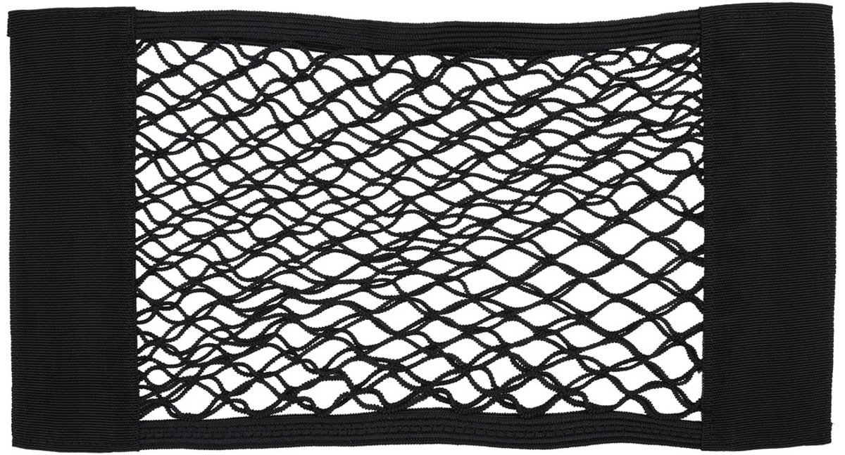 Dunlop Auto Opbergnet - Car Mesh Storage Pocket - Extra Opbergruimte voor Onderweg - Eenvoudig te Monteren met Elastiek - Geschikt voor Diverse Voertuigen - 40x25 cm - Zwart