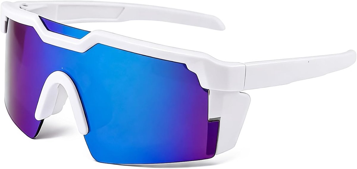 Children's Sunglasses Sports Glasses Boys Girls Cycling Glasses UV Protection Mirrored Cycling Glasses Fast Glasses - ShopVlot